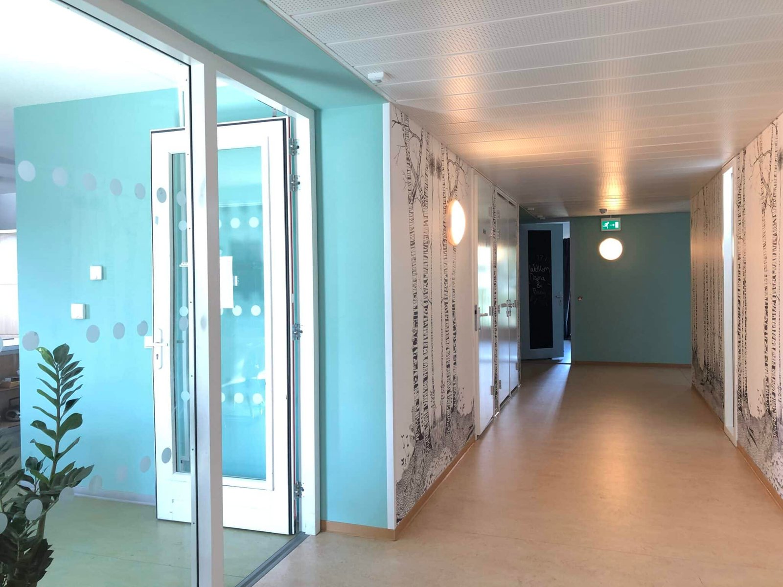 7 de tussenvoorziening hal